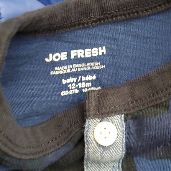 Baby Boy Puffer Vest and Joe Fresh Shirt - Picture 6 of 6